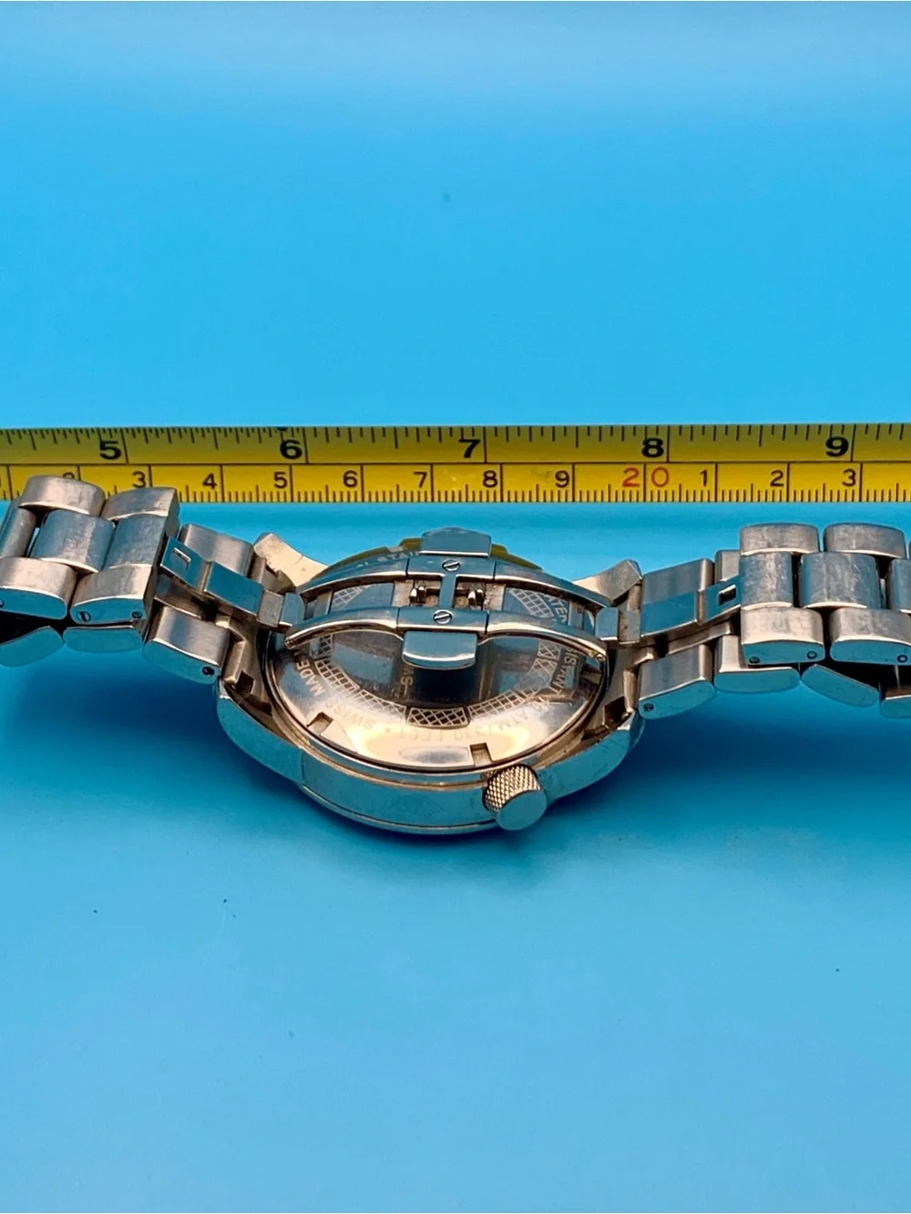 SWISS LEGEND GMT WORLDTIMER Men’s Wristwatch Swiss Movt St Steel Works New Batt